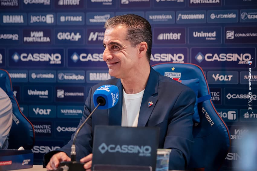 Renato Paiva é o novo treinador do Fortaleza (Foto: Mateus Lotif/Fortaleza EC)
