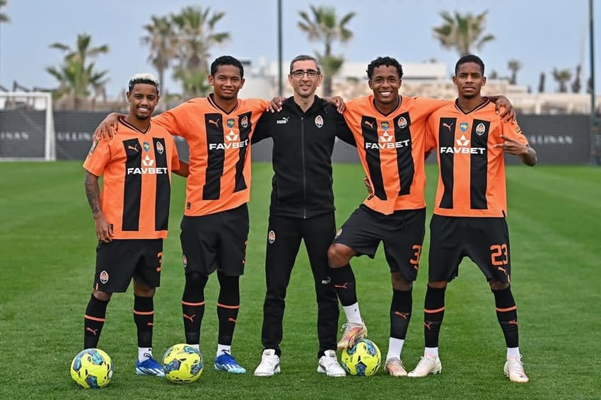 Kevin joga pelo Shakhtar Donetsk (Foto: Reprodução)