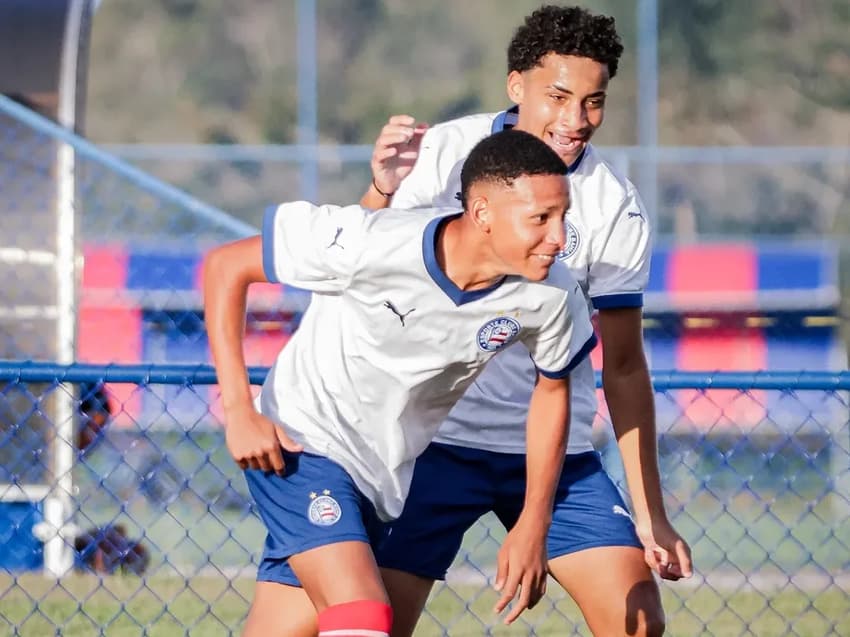 Sub-15 do Bahia goleia na Copa 2 de Julho (Foto: redes sociais)