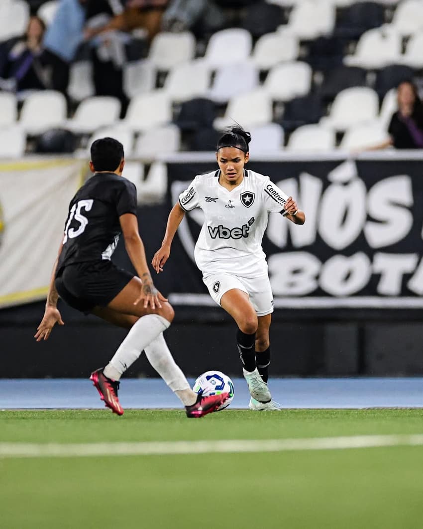 Botafogo venceu Mixto-MT na Série A2 Feminina. (Foto: Arthur Barreto/ BFR)