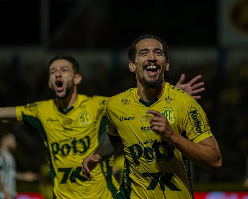 Mirassol vence o Santos por 3 a 0, no Maião. (Foto: Divulgação/ Instagram Mirassol)