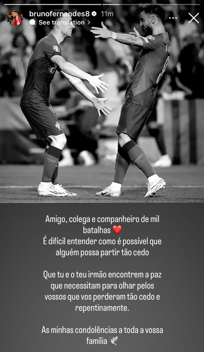 Diogo Jota e Bruno Fernandes - Portugal