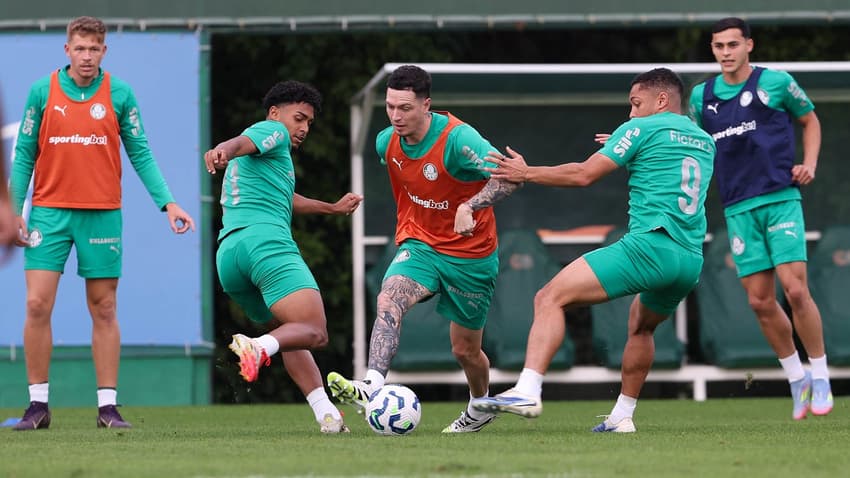 Treino do Palmeiras na Academia