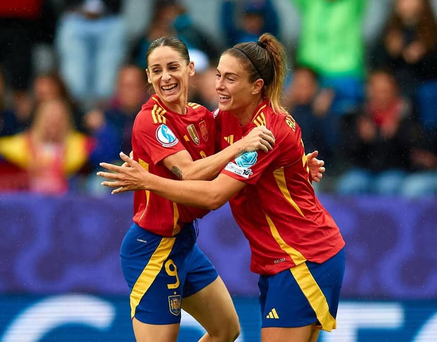 Espanha vence Bélgica na Eurocopa Feminina. (Foto: seleção espanhola feminina/Divulgação)