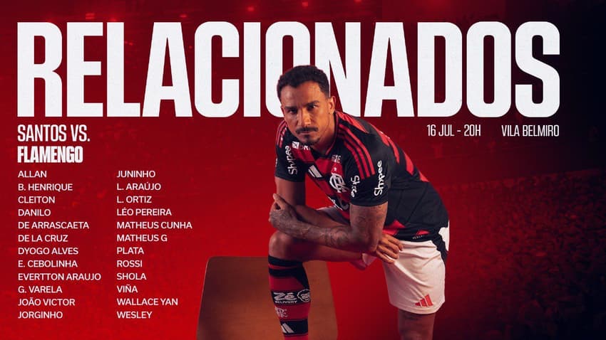 Relacionados Flamengo x Sntos