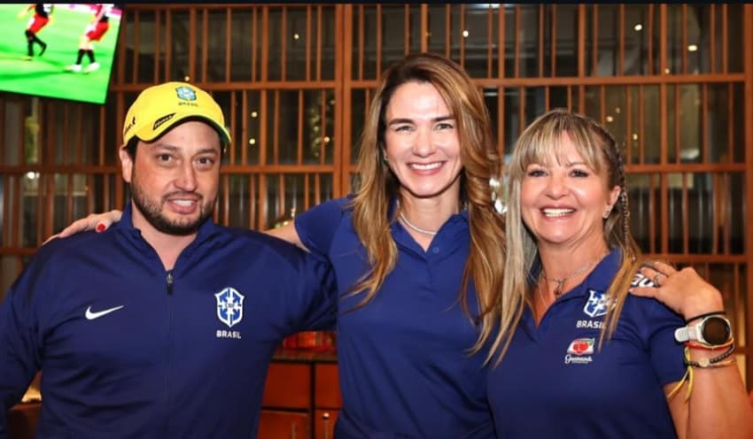 Michelle Ramalho, vice da CBF, é chefe de delegação na Copa América Feminina. (Foto: Lívia Villas Boas/ CBF)