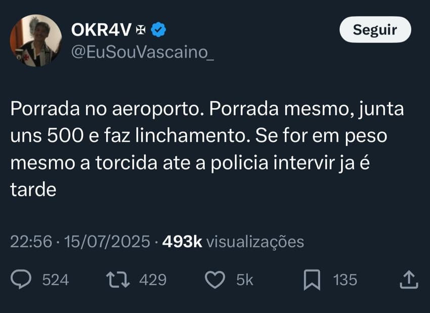 Krav Maroja - Marcelo Macedo - Vasco