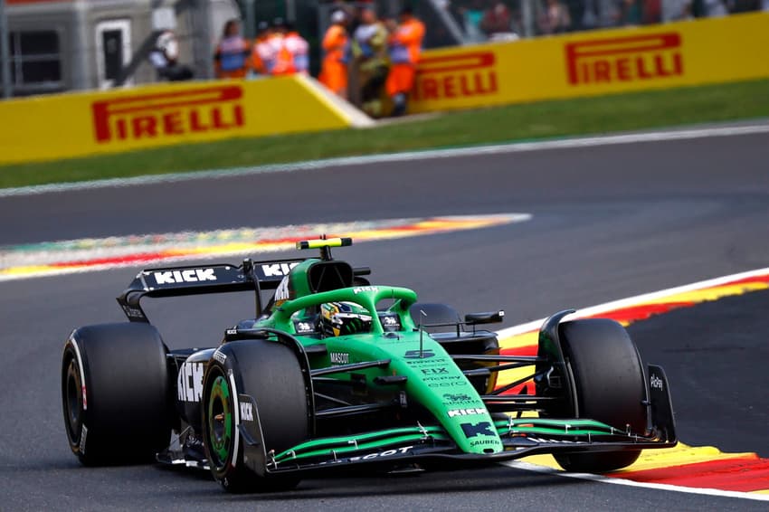 Gabriel Bortoleto, da Sauber, foi o 13º no treino livre