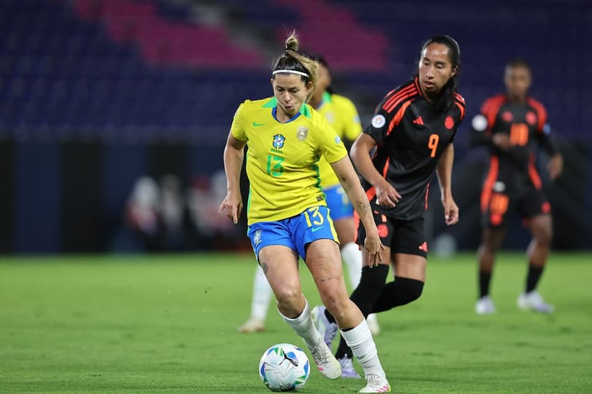 brasil x colombia copa america feminina (Foto: Lívia Villas Boas / CBF)