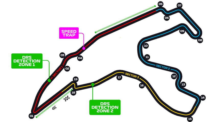 Circuito de Spa-Francorchamps, que sediará o Grande Prêmio da Bélgica (Foto: Reprodução)