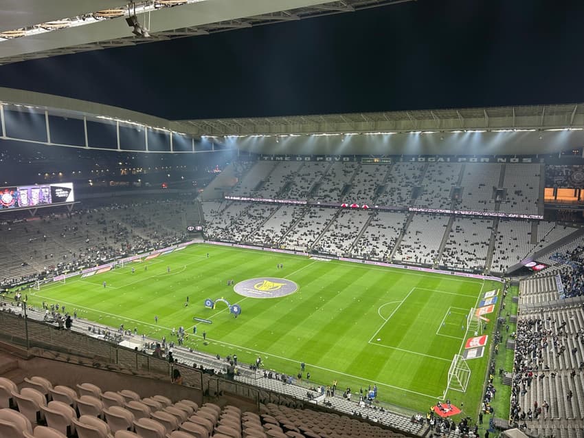Neo Química Arena recebe Corinthians x Cruzeiro