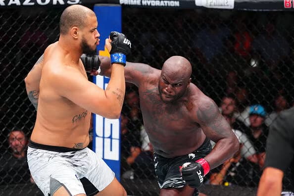 Xicão em luta do UFC (Foto: Jeff Bottari / Zuffa LLC / Divulgação UFC)