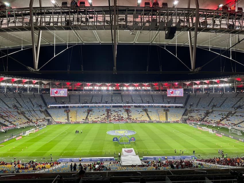 Em 2024, o Flamengo manteve uma média de 51.644 pagantes no Maracanã durante a campanha do Brasileirão (Foto: Lucas Bayer / Lance!)
