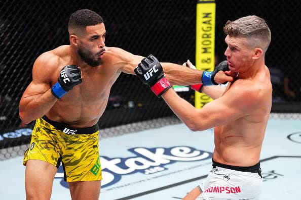 Marretinha vence americano no UFC (Foto: Jeff Bottari / Zuffa LLC / Divulgação UFC)