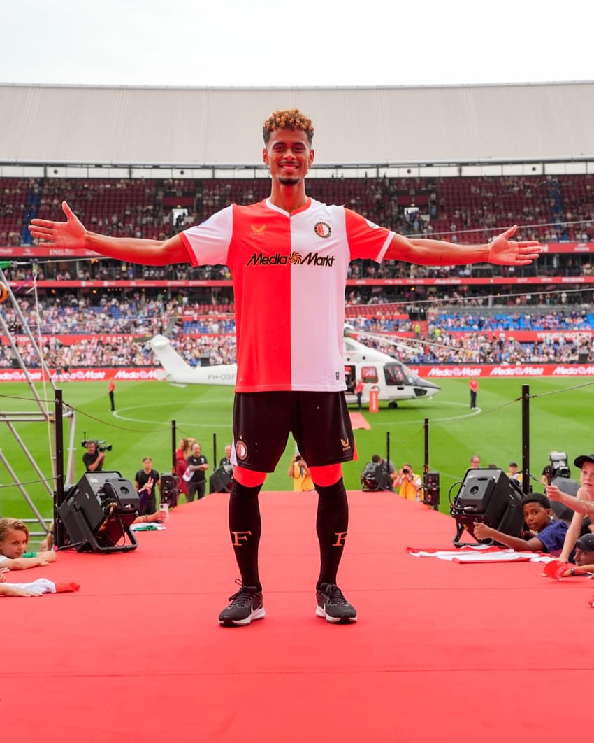Gonçalo Borges foi anunciado pelo Feyenoord, da Holanda (Foto: Divulgação)