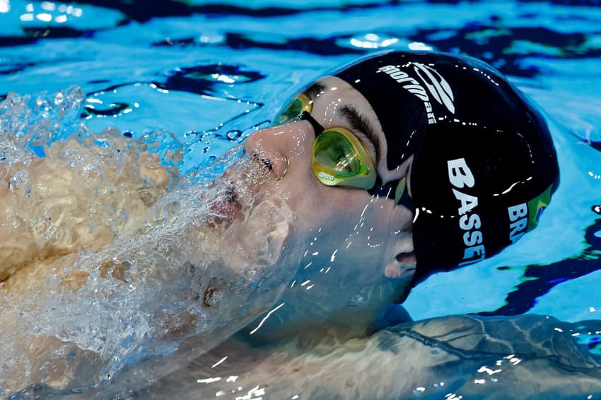 Guilherme Basseto na natação do Mundial de Esportes Aquáticos (Foto: Satiro Sodré/SSPress/CBDA)
