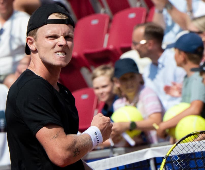 O holandês Jesper de Jong está na final do ATP de Bastad