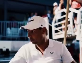 O espanhol Rafael Nadal durante prova da E1 (Divulgação)