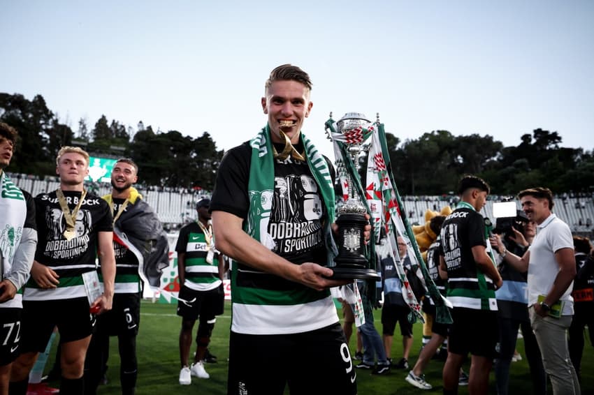 Atacante Viktor Gyokeres Sporting