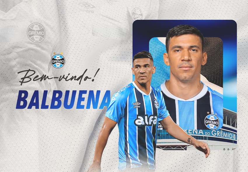 Balbuena é o novo zagueiro gremista (Foto: Divulgação)