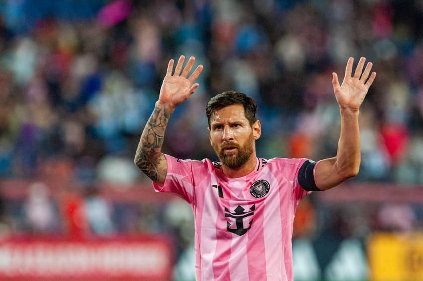 Major League Soccer (MLS) regular season match between New England Revolution and Inter Miami CF