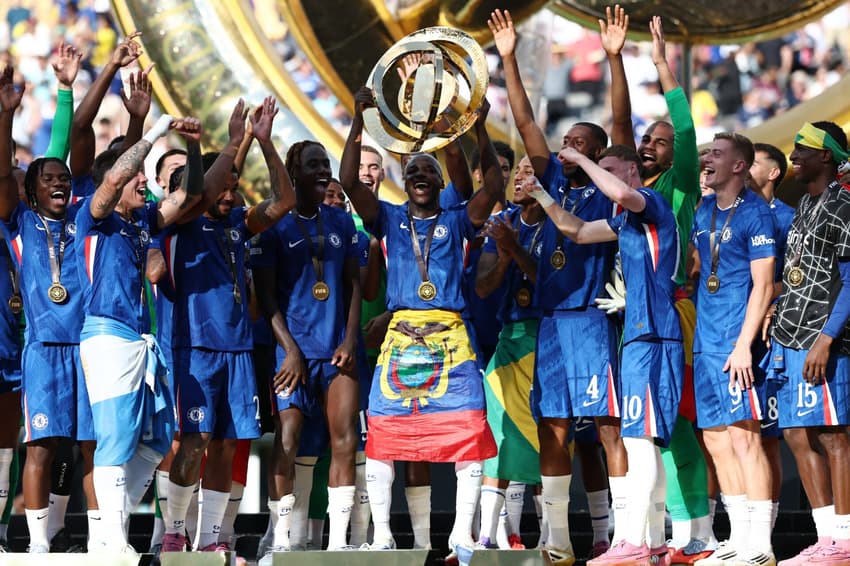 Chelsea conquistou o título do Mundial de Clubes de 2025 em cima do PSG (Foto: Franck Fife/AFP)