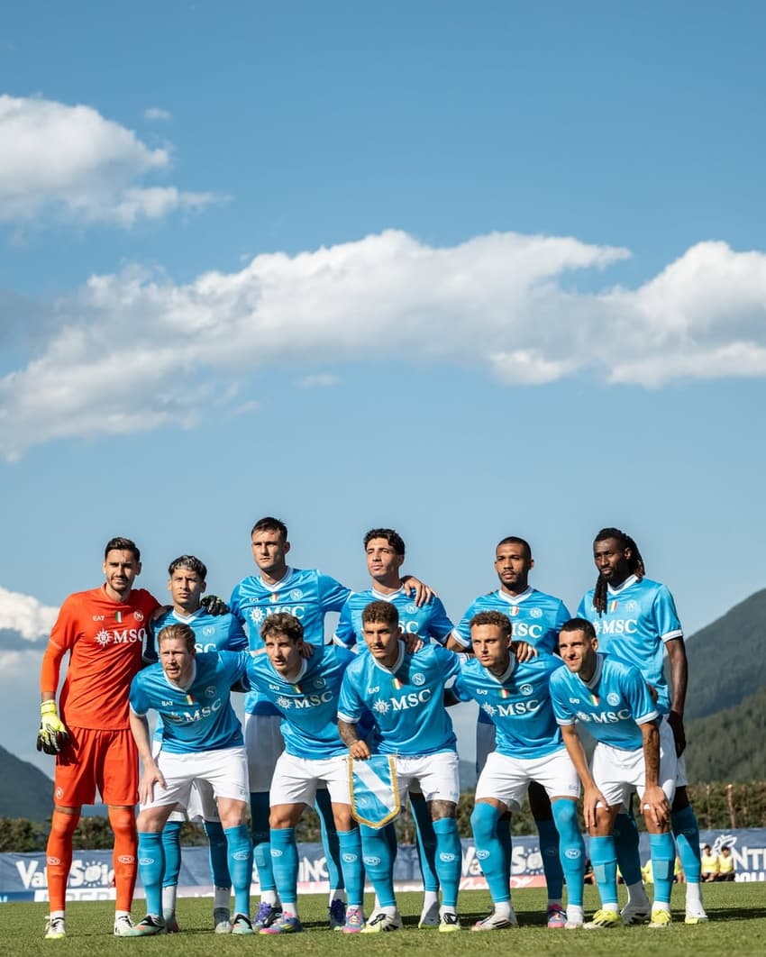 Napoli x Arezzo - Amistoso