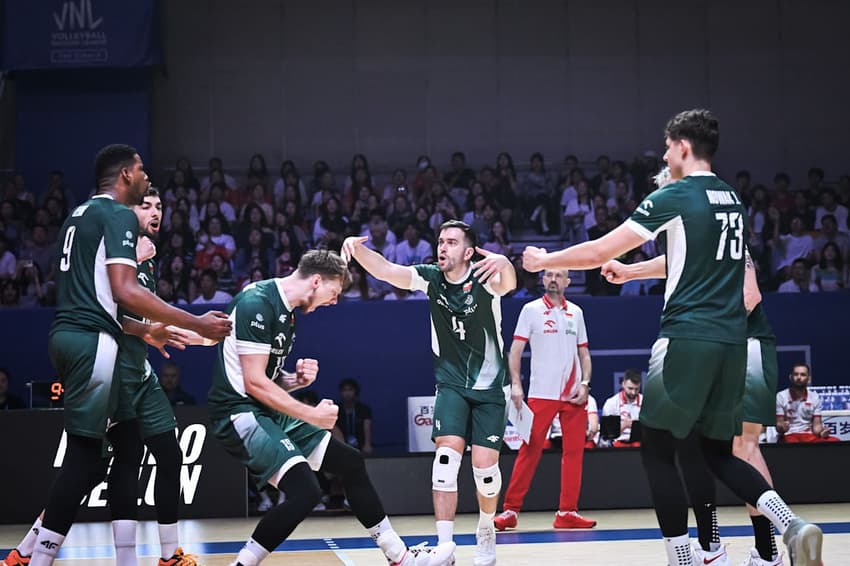 Polônia enfrentará o Brasil na semifinal da VNL