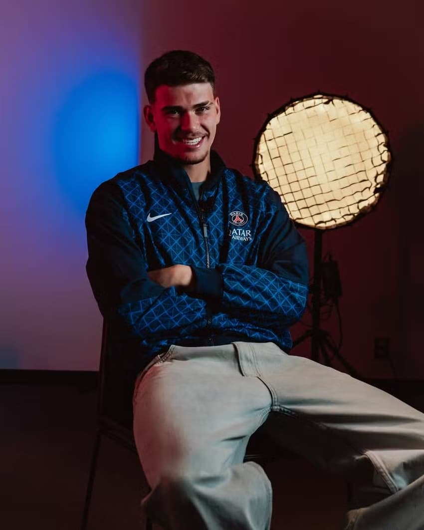Renato Marin, novo goleiro do PSG para a temporada 2025/25 (Foto: Divulgação)