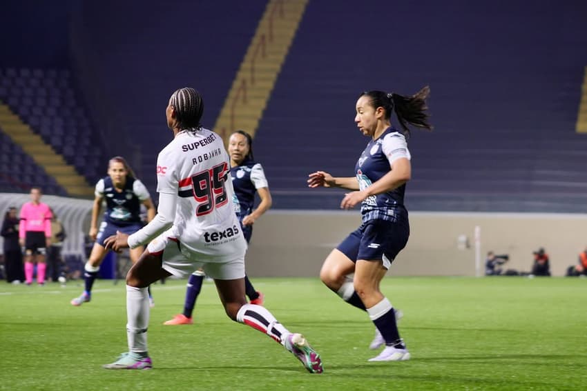 Pachuca e São Paulo se enfrentaram na Arena Barueri pela The Women's Cup. (Foto: Pachuca/Divulgação)