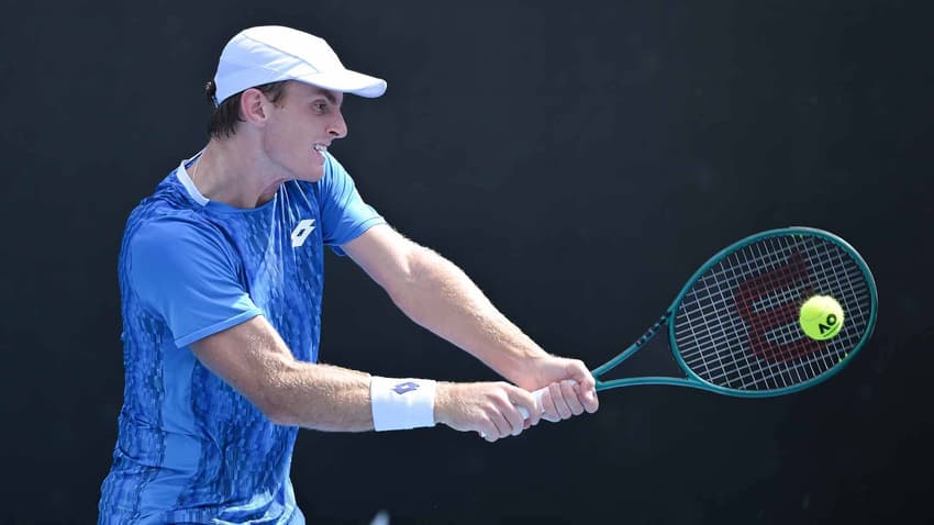 Tristan Schoolkate no aberto da austrália (Foto: Peter Staples/ATP Tour)