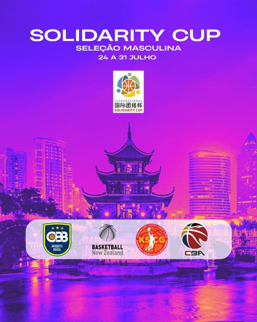 Pôster de divulgação da Solidarity Cup