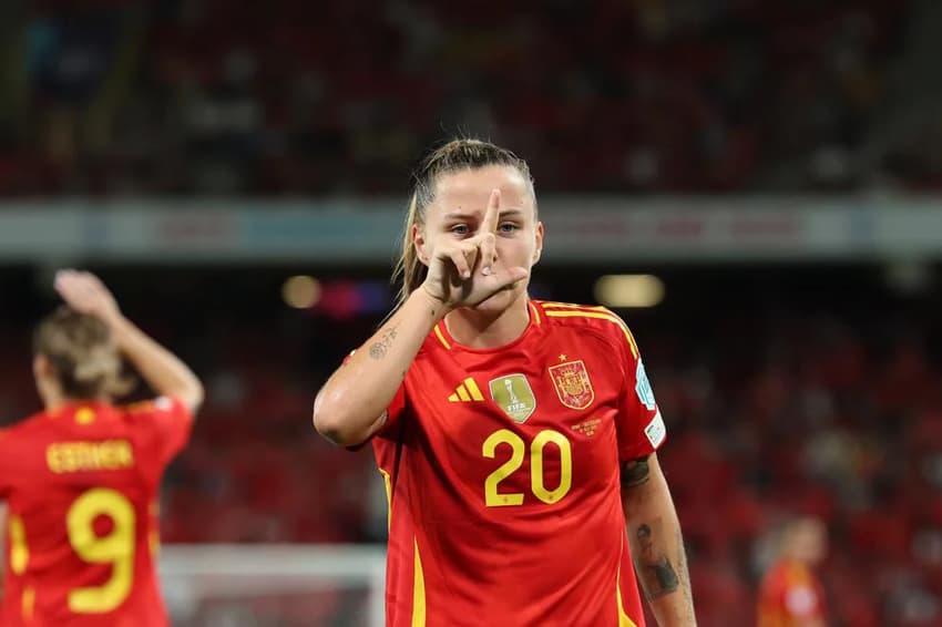 Espanha vence Suíça por 2 a 0 na Eurocopa Feminina. (Foto: UEFA/Divulgação)