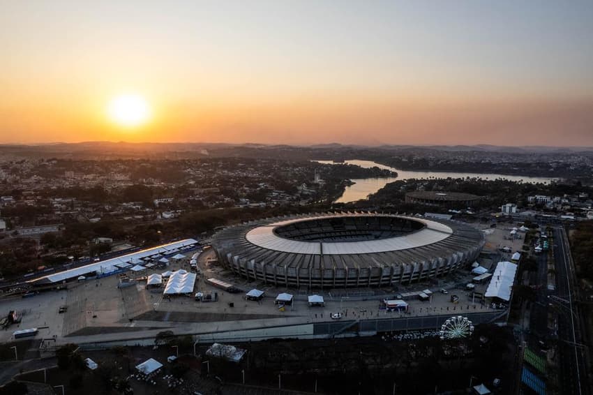 Etapa da Stock car no Mineirão, em Belo Horizonte (Foto: Duda Bairros/BRB Stock Car)
