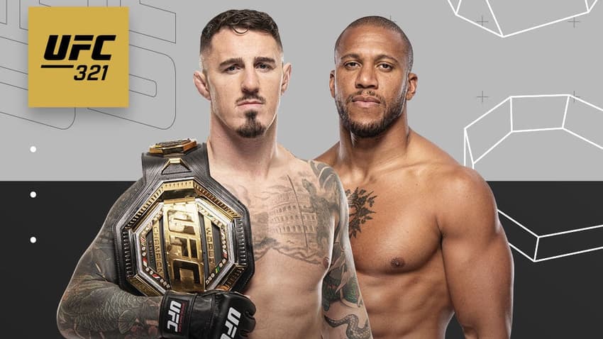 Tom Aspinall encara Ciryl Gane no UFC 321 (Foto: Reprodução/UFC)