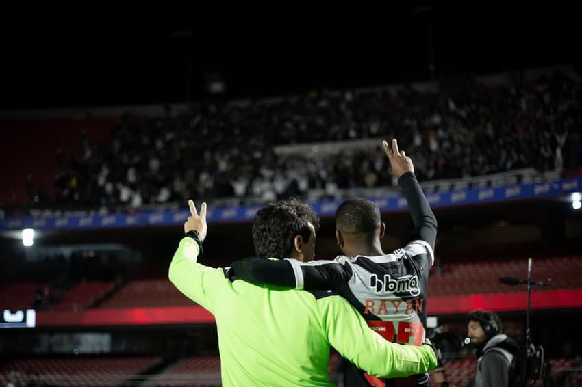 São Paulo x Vasco - Fernando Diniz e Rayan