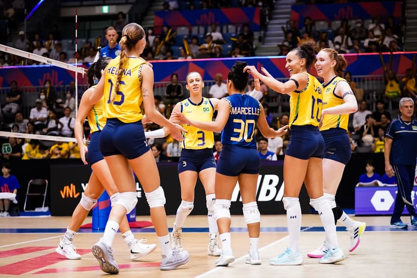 vnl-feminina-brasil-frança-vôlei