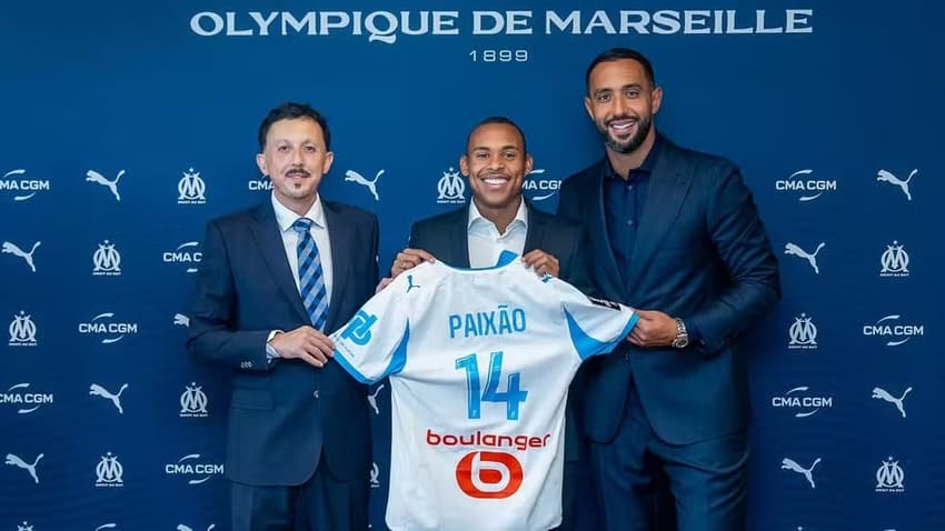 Igor Paixão foi anunciado oficialmente pelo Olympique de Marseille (Foto: Divulgação)