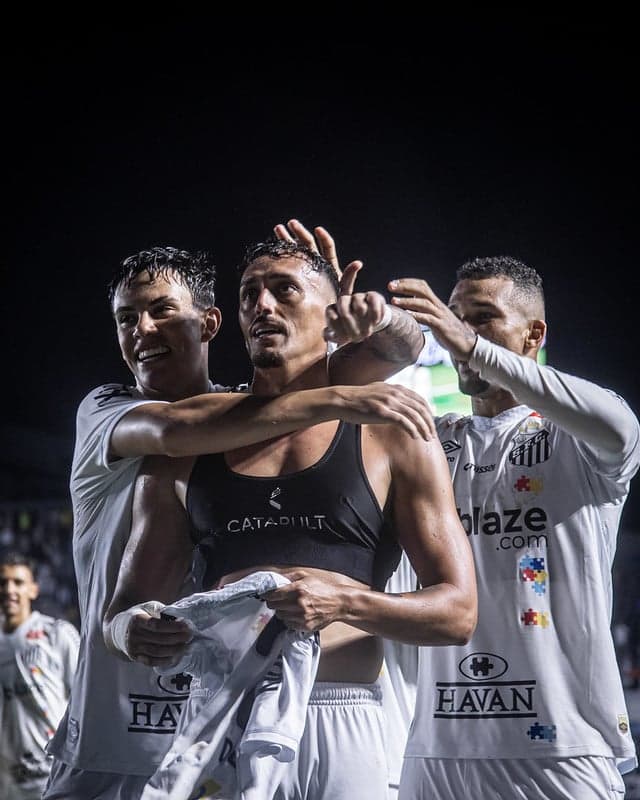 Diego Pituca marcou pela última vez pelo Santos no empate por 2 a 2 diante do Bahia. (Foto: Raul Baretta/ Santos FC)