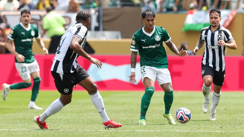 Botafogo e Palmeiras investem alto em peças titulares na janela de transferências