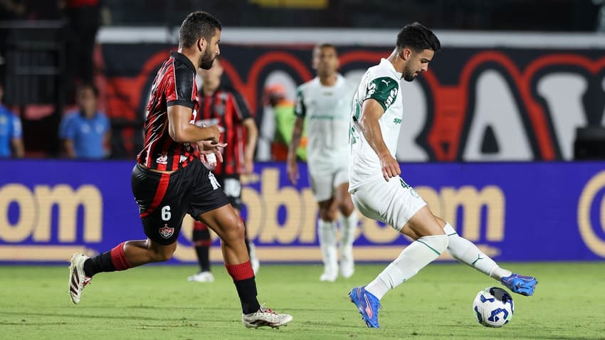 Vitória e Palmeiras empatam no Barradão (Foto: Cesar Greco/Palmeiras)