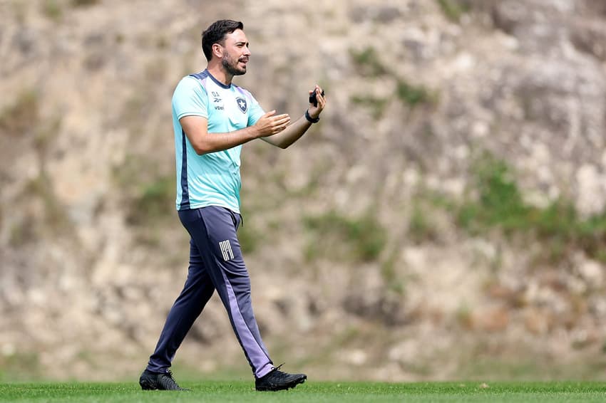 Davide Ancelotti é o técnico do Botafogo (Foto: Vítor Silva/Botafogo)