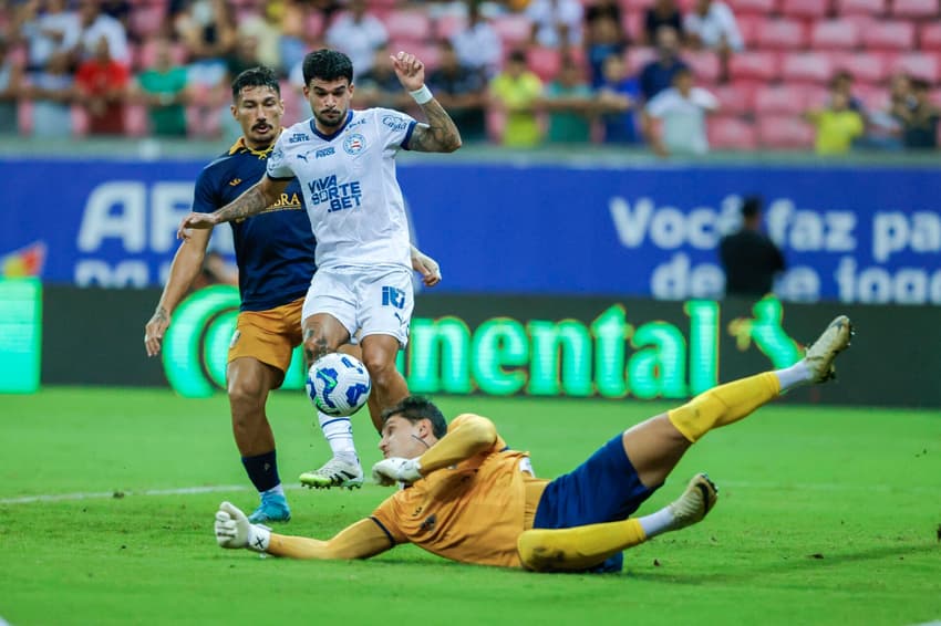 Retrô e Bahia se enfrentaram na Arena Pernambuco (Foto: Rafael Rodrigues / EC Bahia)