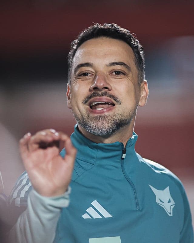 Técnico Jonas Urias, do Cruzeiro Feminino (Foto: Gustavo Martins/Cruzeiro)