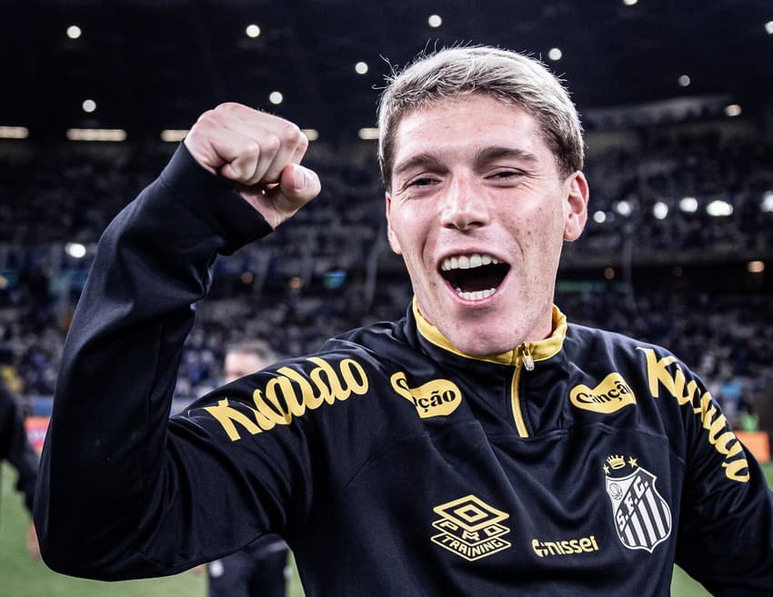 Rollheiser pode voltar ao time titular do Santos (Foto: Raul Baretta/ Santos FC)