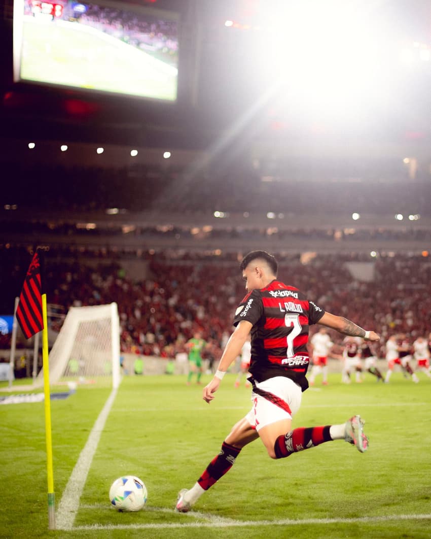 Luiz Araújo, atacante do Flamengo