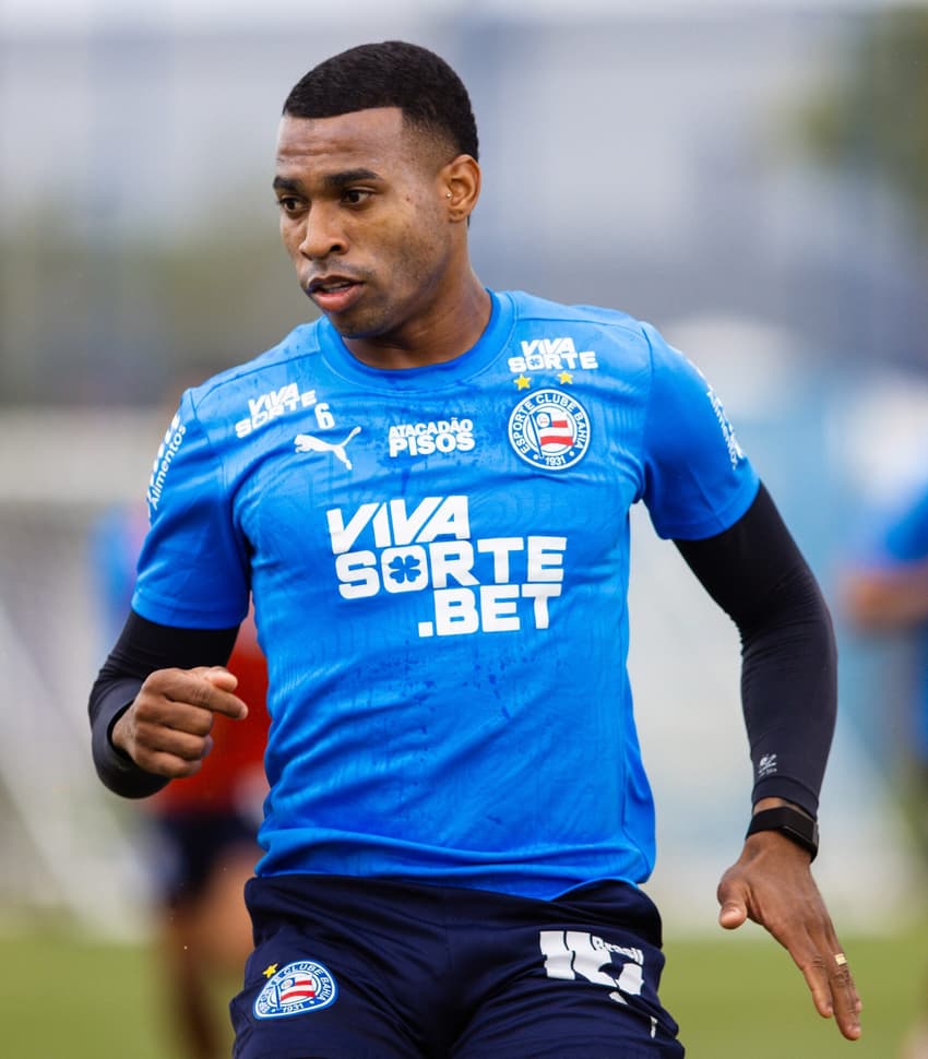 Jean Lucas em treino do Bahia (Foto: Letícia Martins / EC Bahia)