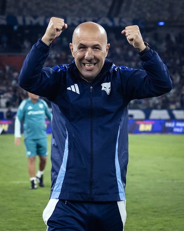 Técnico Leonardo Jardim, do Cruzeiro (Foto: Gustavo Aleixo/Cruzeiro)