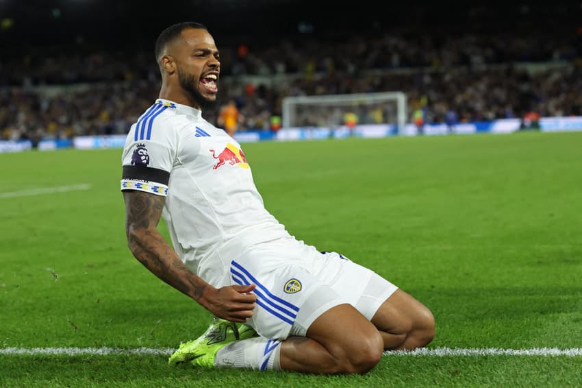 O Leeds United venceu o Everton pela Premier League (Foto: Darren Staples / AFP)