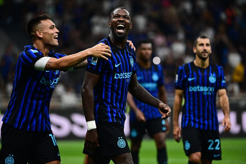 A Inter de Milão venceu na primeira rodada do Campeonato Italiano por 5 a 0 sobre o Torino (Foto: Piero CRUCIATTI / AFP)